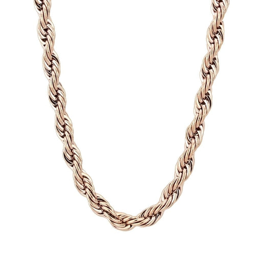 TK2434R - IP Rose Gold(Ion Plating) Stainless Steel Chain with No